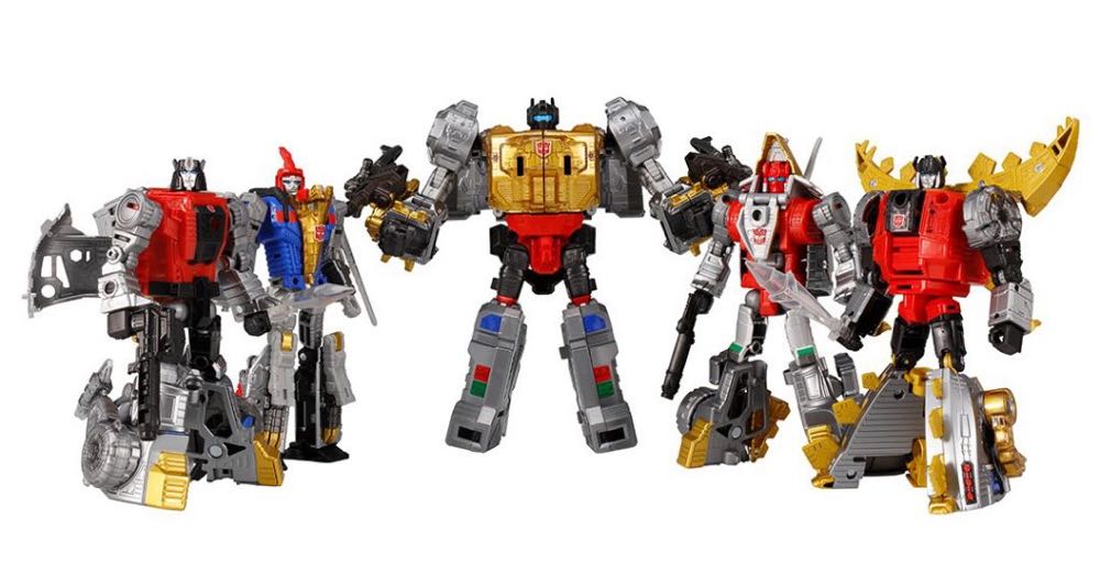 Volcanicus Dinobot 5-Pack (Grimlock, Slag, Sludge, Snarl & Swoop) - Takara Tomy (The Transformers) action figure collectible [Barcode 4904810172079] - Main Image 3