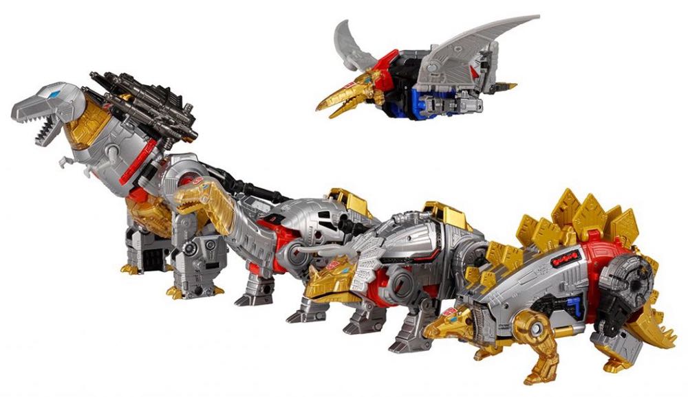 Volcanicus Dinobot 5-Pack (Grimlock, Slag, Sludge, Snarl & Swoop) - Takara Tomy (The Transformers) action figure collectible [Barcode 4904810172079] - Main Image 4
