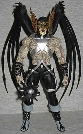Blackest Night, Series 5: Black Lantern Hawkman  - DC Direct (DC Comics Super Heroes) action figure collectible - Main Image 2