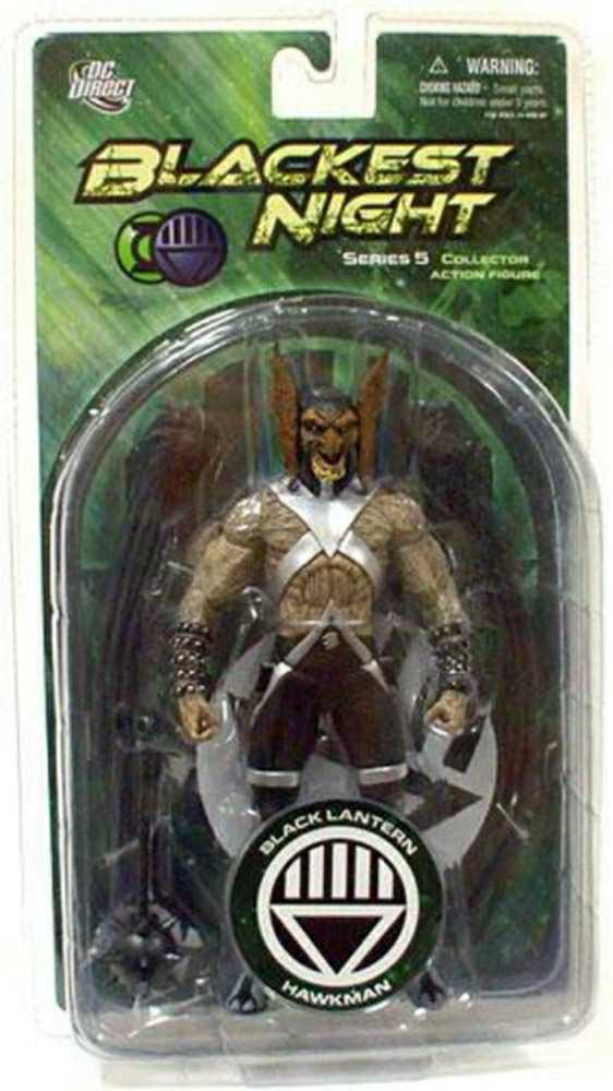 Blackest Night, Series 5: Black Lantern Hawkman  - DC Direct (DC Comics Super Heroes) action figure collectible - Main Image 3