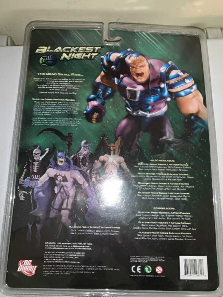 Blackest Night, Series 5: Black Lantern Hawkman  - DC Direct (DC Comics Super Heroes) action figure collectible - Main Image 4