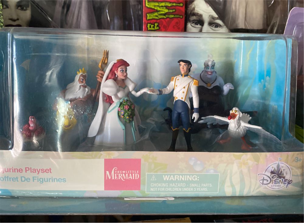 Disney Authentic Figurine Cake Topper Princess Little Mermaid New  action figure collectible [Barcode 461075539077] - Main Image 2