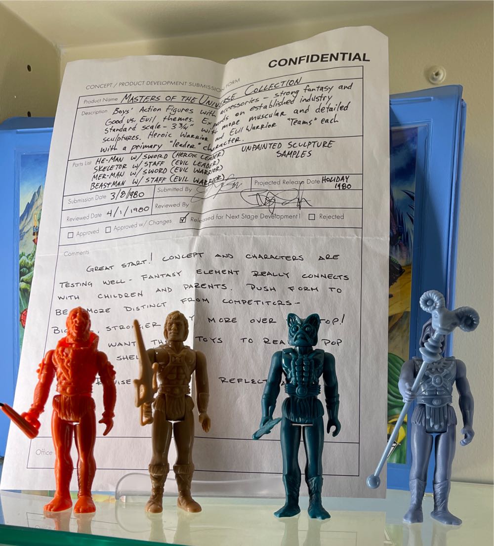 Motu Protoype Figure Set Super 7 Reaction - Super 7 action figure collectible - Main Image 2