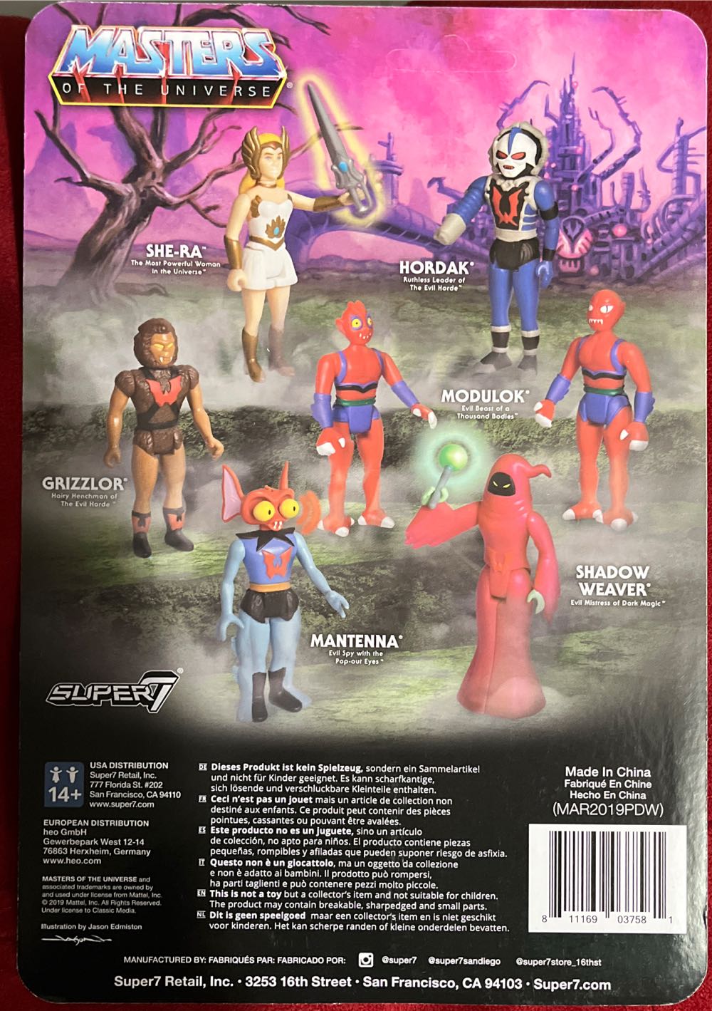 Modulok B: Reaction - Super 7 action figure collectible [Barcode 811169037581] - Main Image 2