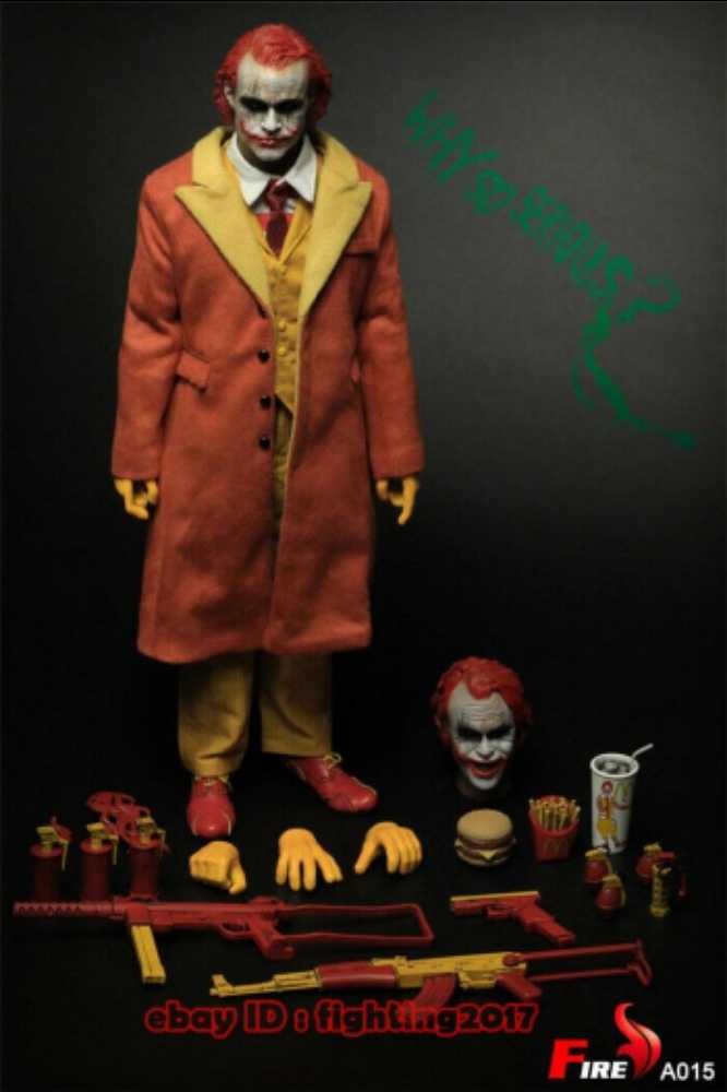 Joker Mcdonalds Version A015 1:6 Scale - Fire Toys (Action/Adventure) action figure collectible - Main Image 1