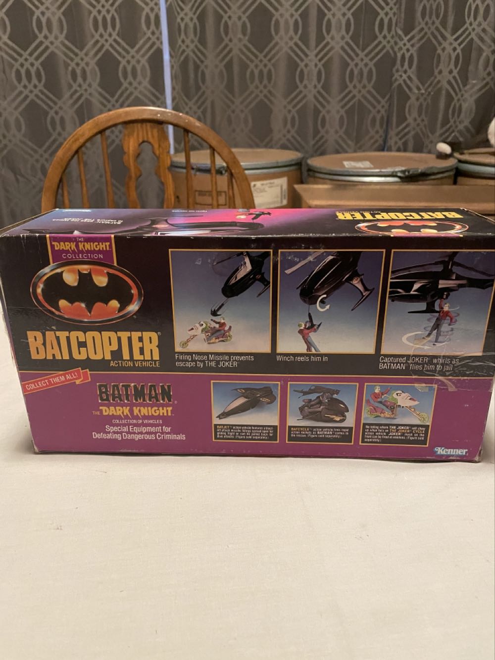 Batcopter - Kenner (Batman: The Dark Knight Collection) action figure collectible [Barcode 076281632209] - Main Image 2