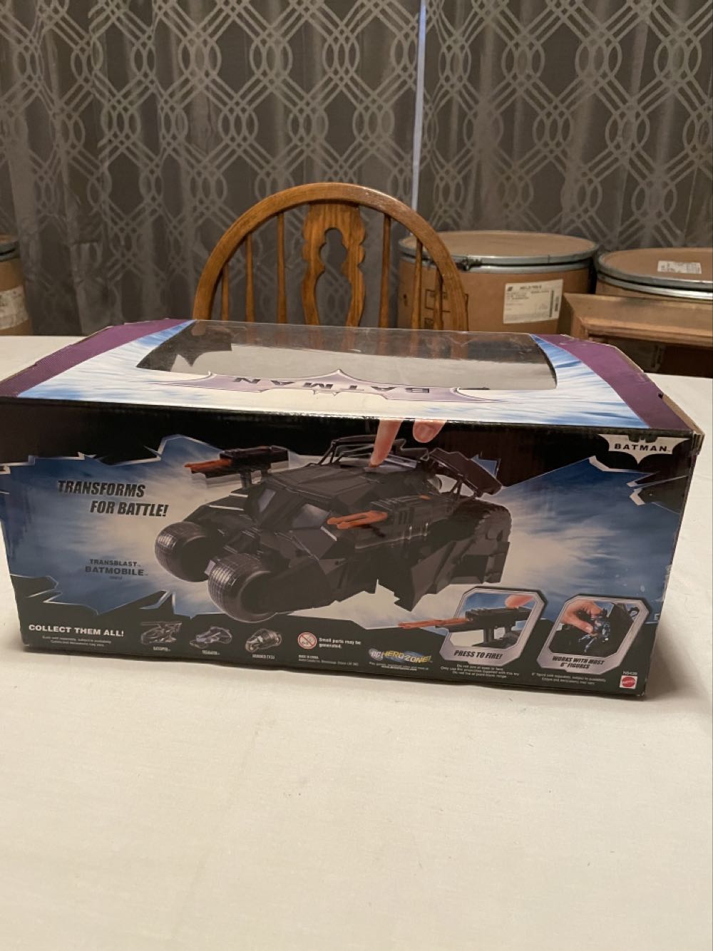 Batman Transblast Batmobile - Mattel Canada, Inc. action figure collectible [Barcode 027084689112] - Main Image 2