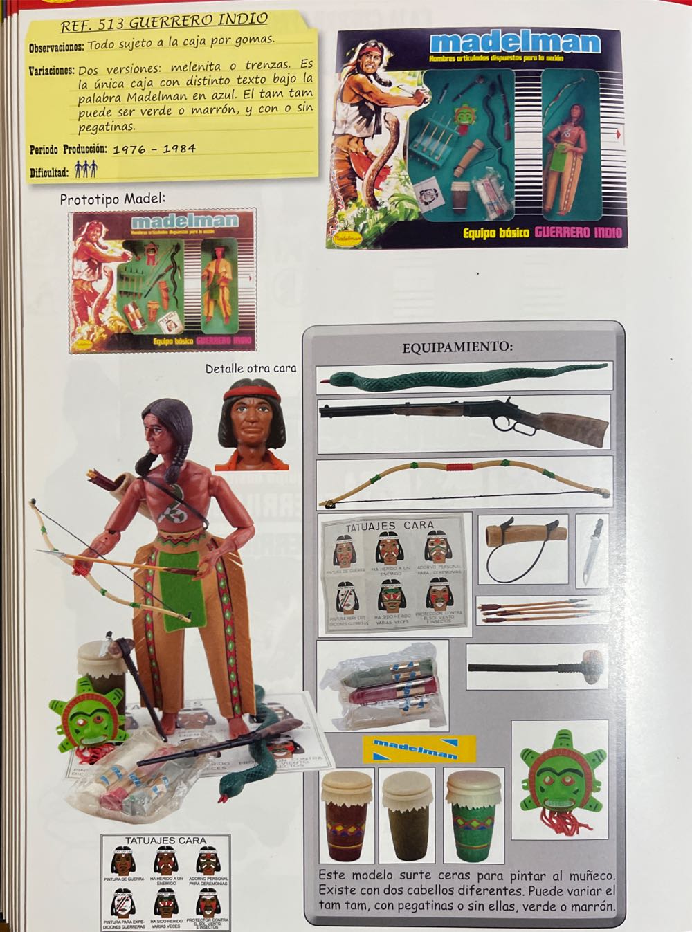 Guerrero Indio - ExinMex (Oeste) action figure collectible - Main Image 4