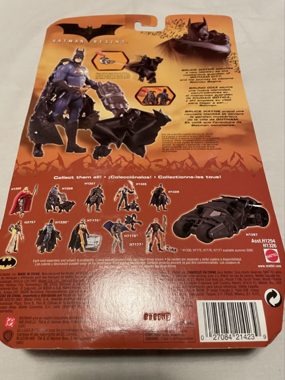 Attack Net Batman - Mattel Inc action figure collectible [Barcode 027084214239] - Main Image 2