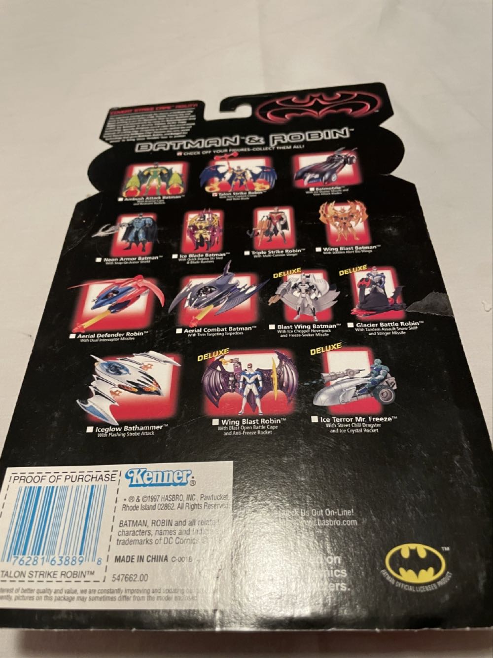 Batman Talon Strike Robin - Hasbro Inc (Batman & Robin) action figure collectible [Barcode 076281638898] - Main Image 2