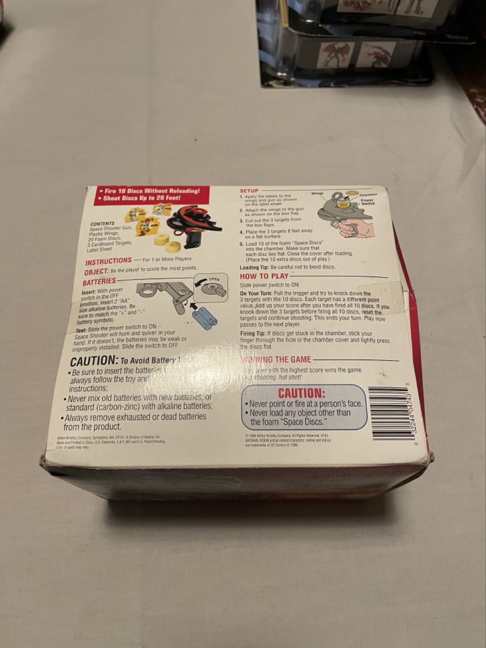 Space Shooter - Milton Bradley Company action figure collectible [Barcode 032244047435] - Main Image 2