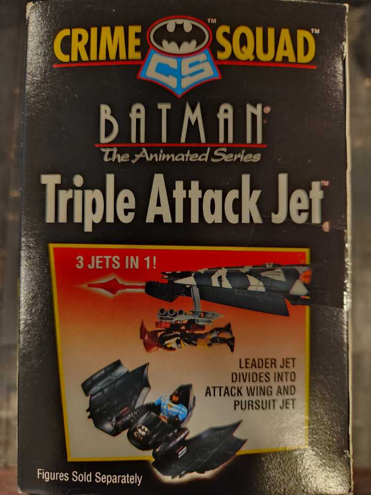 Triple Attack Jet - Kenner (Batman The Animated Series) action figure collectible [Barcode 076281646626] - Main Image 4