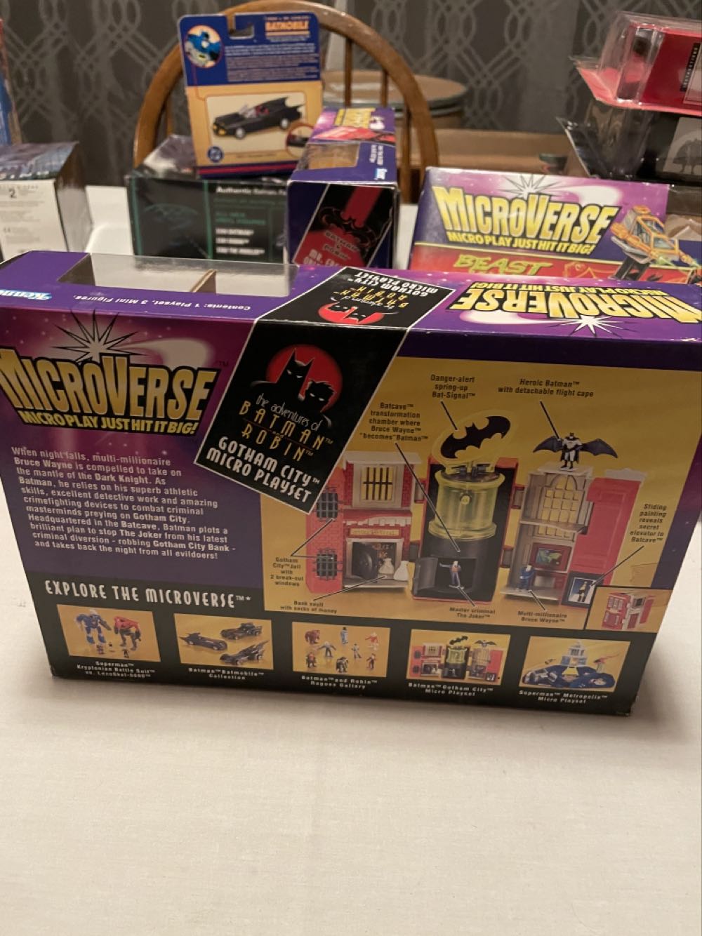 Adventures Of Batman & Robin Gotham City Micro Playset, The - Kenner (Batman) action figure collectible [Barcode 076281550244] - Main Image 2