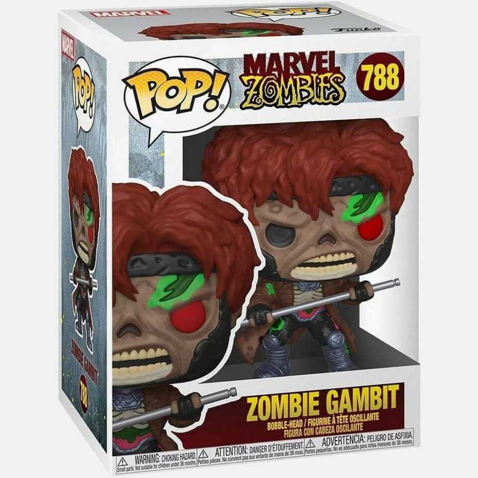 Gambit Funko Marvel Zombies 778 Zombie Gambit - Funko Pop! Marvel Zombies (Marvel Zombies) action figure collectible [Barcode 889698499415] - Main Image 2
