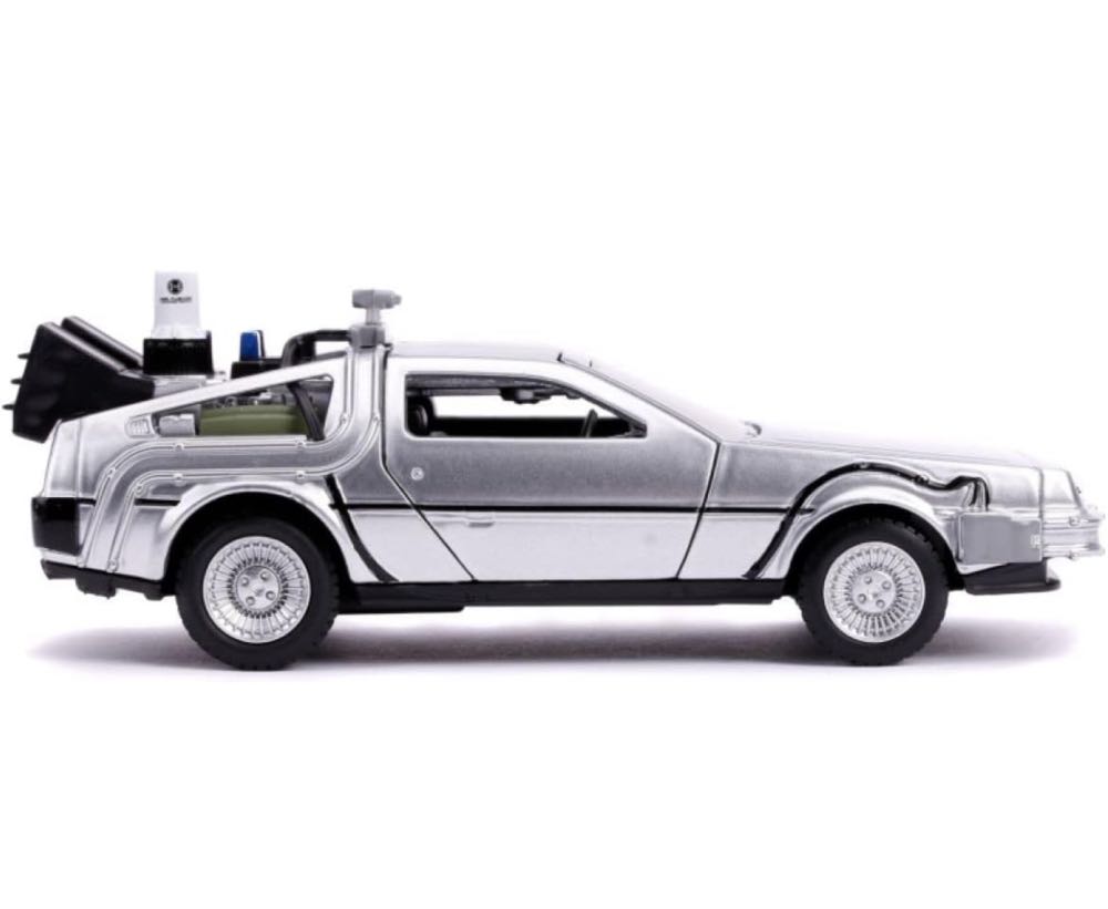 TIME MACHINE - JADA TOYS, Inc. (Back To The Future II) action figure collectible [Barcode 801310305416] - Main Image 4