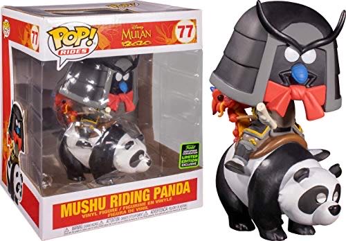Funko Pop! Mushu Riding Panda Eccc Exclusive  action figure collectible [Barcode 889698459358] - Main Image 1