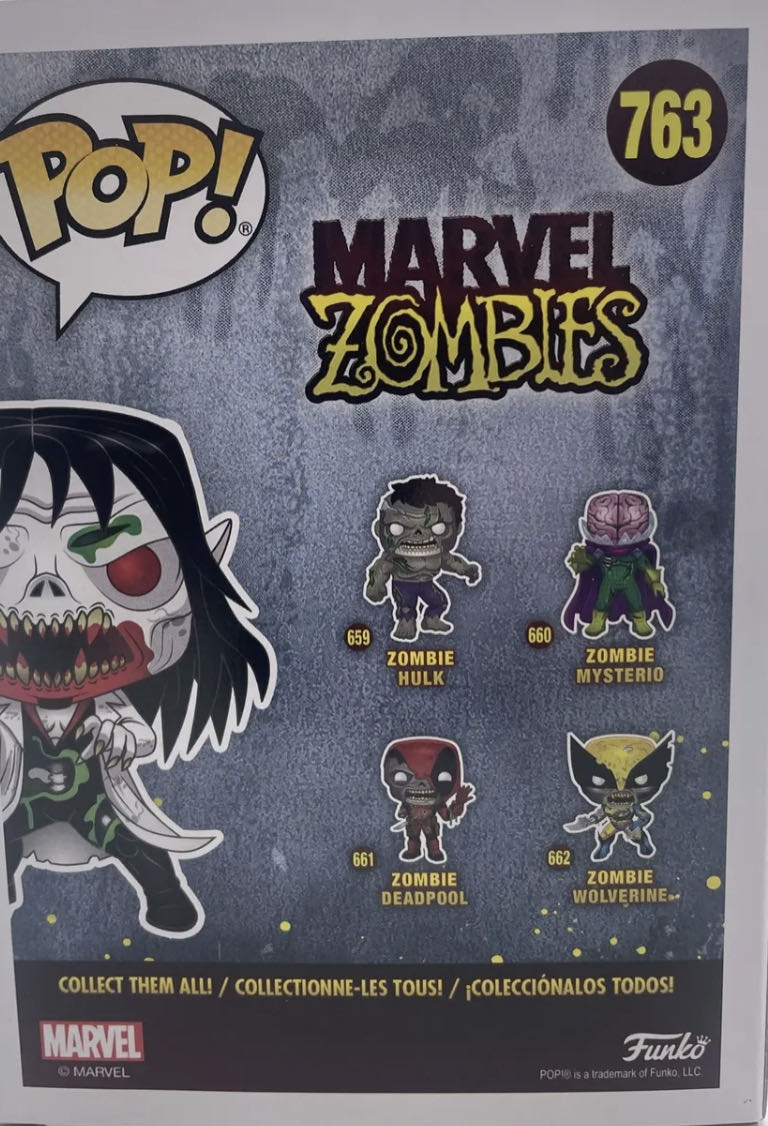Marvel Zombies: #763 Morbius Spring Convention Limited Edition  action figure collectible [Barcode 889698506786] - Main Image 2