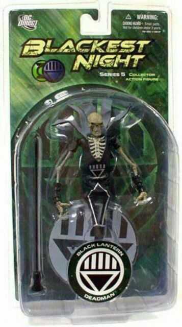 Blackest Night, Series 5: Black Lantern Deadman - DC Direct (DC Comics Super Heroes) action figure collectible - Main Image 2