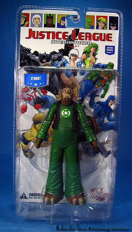 Justice Leagur International, Series 1: G’nort - DC Direct (DC Comics Super Heroes) action figure collectible - Main Image 3