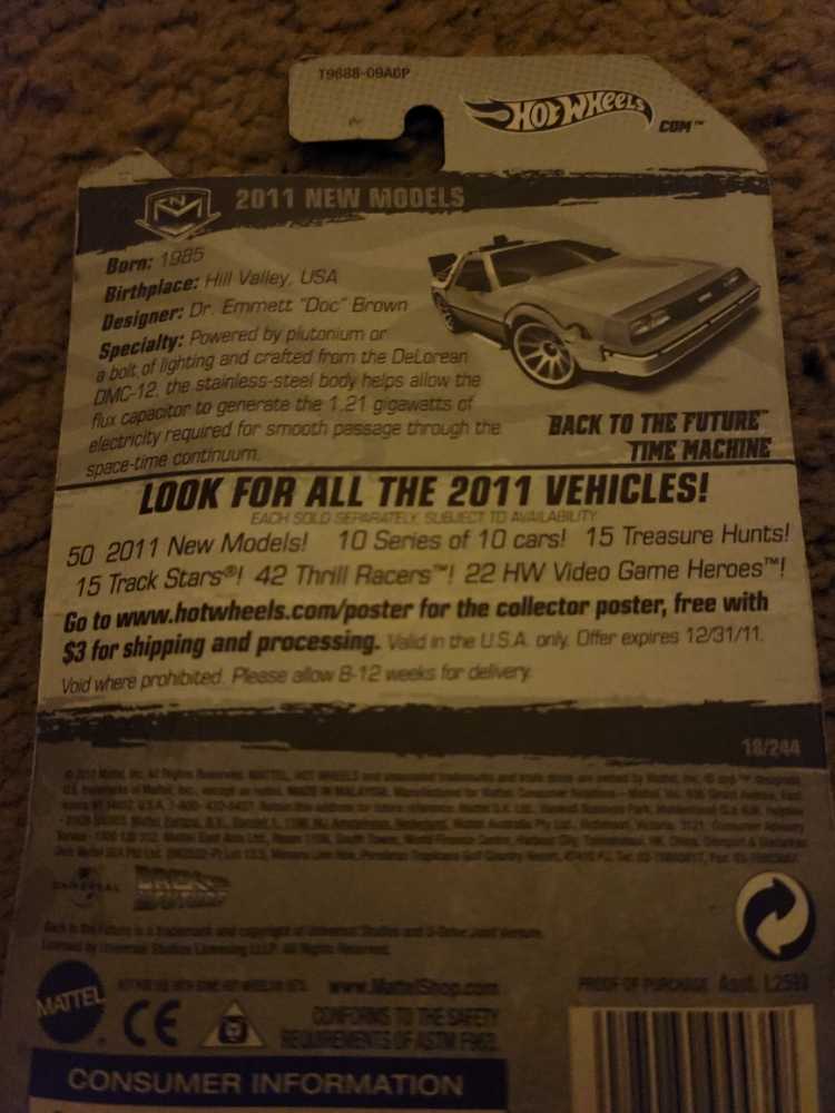 Hot Wheels - Batman Arkham Asylum Batmobile - Mattel (DC:Batman) action figure collectible [Barcode 027084944358] - Main Image 3