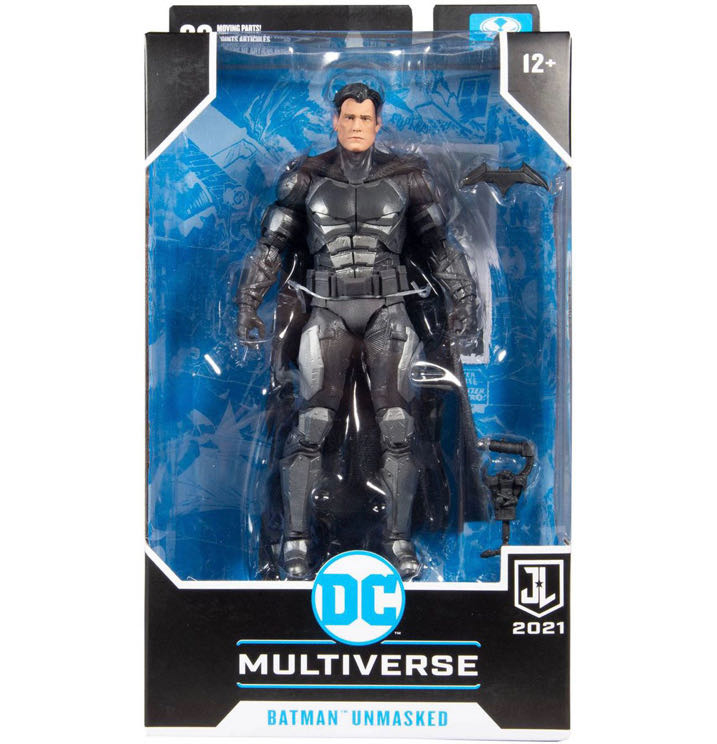Unmasked Batman Justice League - McFarlane Toys DC (Zack Synder’s Justice League) action figure collectible - Main Image 2