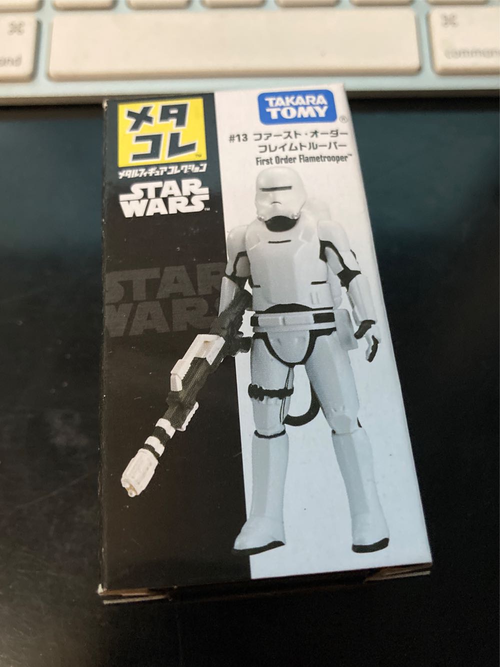 Takara Tomy Metacolle Metal Collection Star Wars 13 First Order Flame Trooper Height 78mm  action figure collectible [Barcode 4904810871439] - Main Image 2