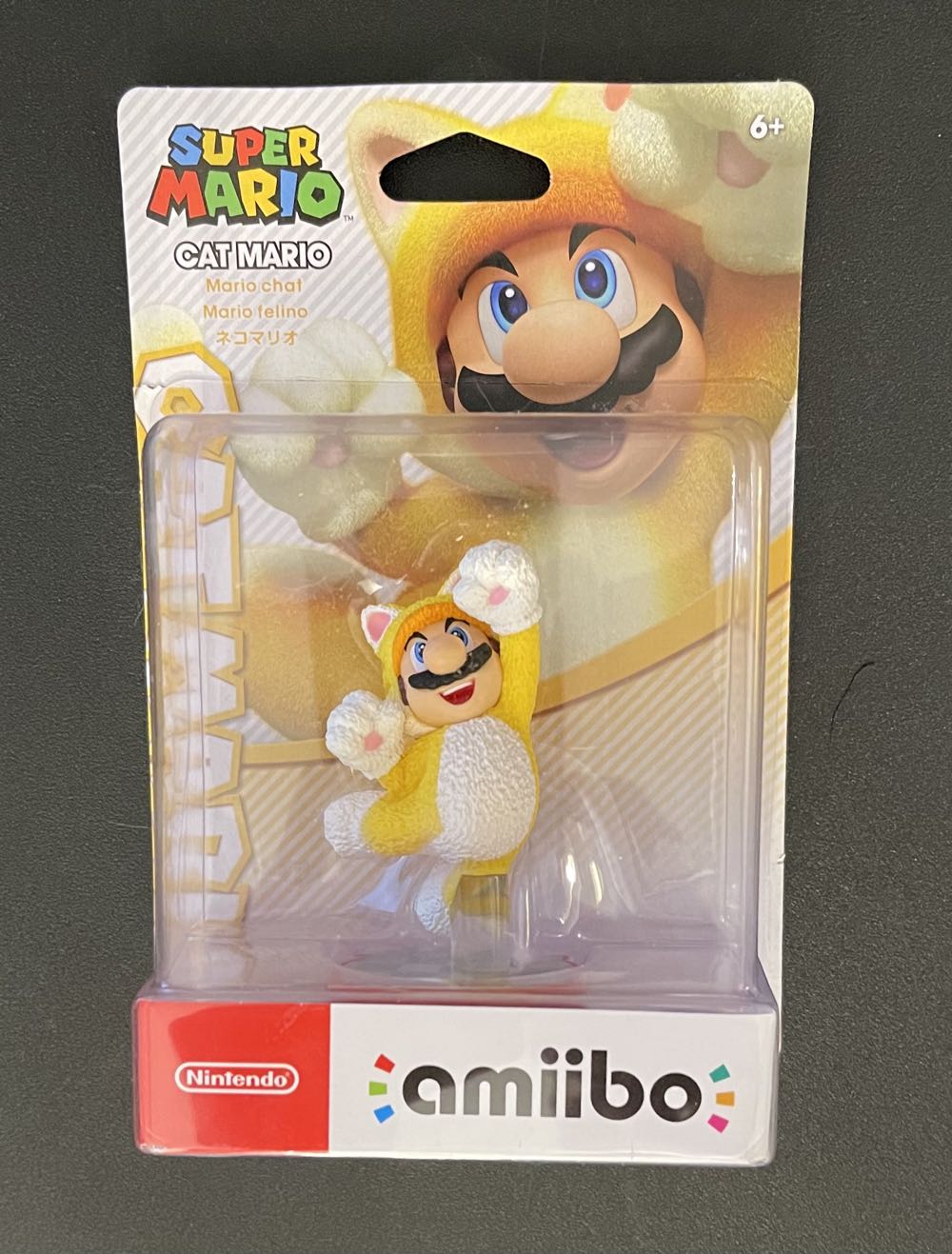Cat Mario - Nintendo (Amiibo - Super Mario Bros.) action figure collectible [Barcode 045496893736] - Main Image 2