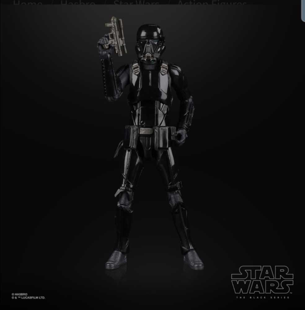 Imperial Death Trooper - Disney / Hasbro (Black Series 6” Archive 2020- Now) action figure collectible [Barcode 5010993825417] - Main Image 4