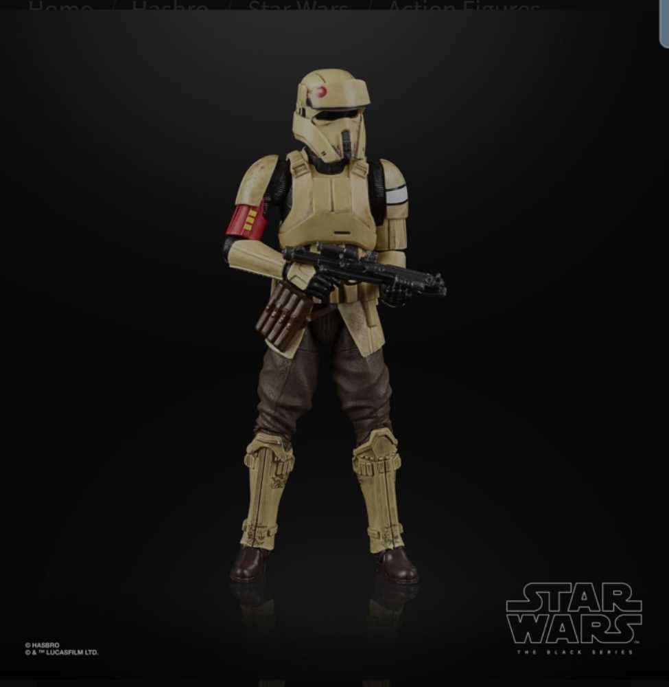 Shoretrooper - Disney / Hasbro (Black Series 6” Archive 2020- Now) action figure collectible [Barcode 5010993825387] - Main Image 3