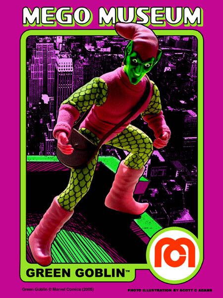 Mego WGSH Green Goblin Boxed - MEGO Corp. action figure collectible - Main Image 1
