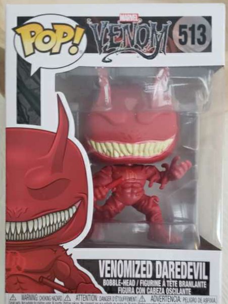 Funko Pop Venomized Daredevil - Funko (Marvel Comics) action figure collectible [Barcode 889698407069] - Main Image 2