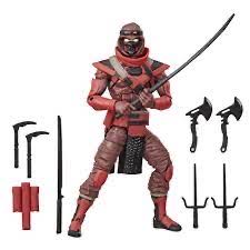 #08 Red Ninja - Hasbro (G.I. Joe Classified) (GI Joes Classified Series - Cobra) action figure collectible - Main Image 3