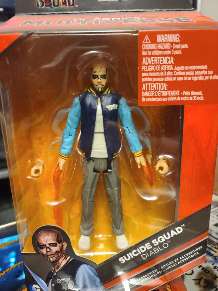 Mattel DC Multiverse Diablo - Mattel (Comic Book) action figure collectible [Barcode 5487213896210] - Main Image 2