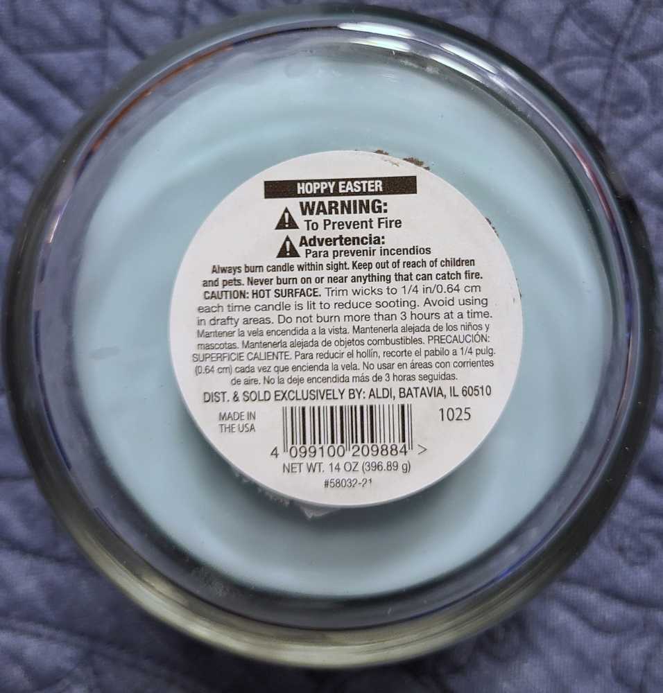 CANDLE: Easter Huntington Home Hoppy Easter 2021 - Huntington Home (Easter Candles) action figure collectible [Barcode 4099100209884] - Main Image 2