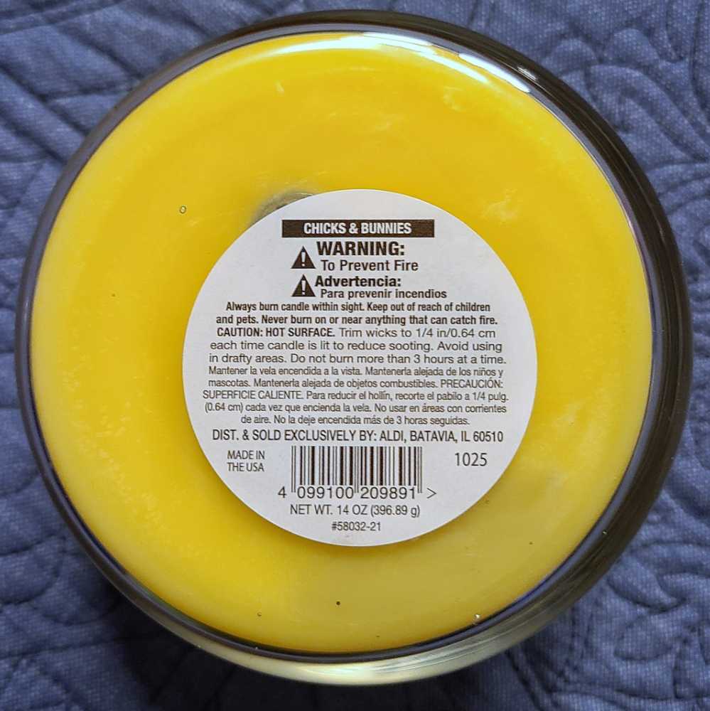 CANDLE: Easter Huntington Home Chicks & Bunnies 2021 - Huntington Home (Easter Candles) action figure collectible [Barcode 4099100209891] - Main Image 2