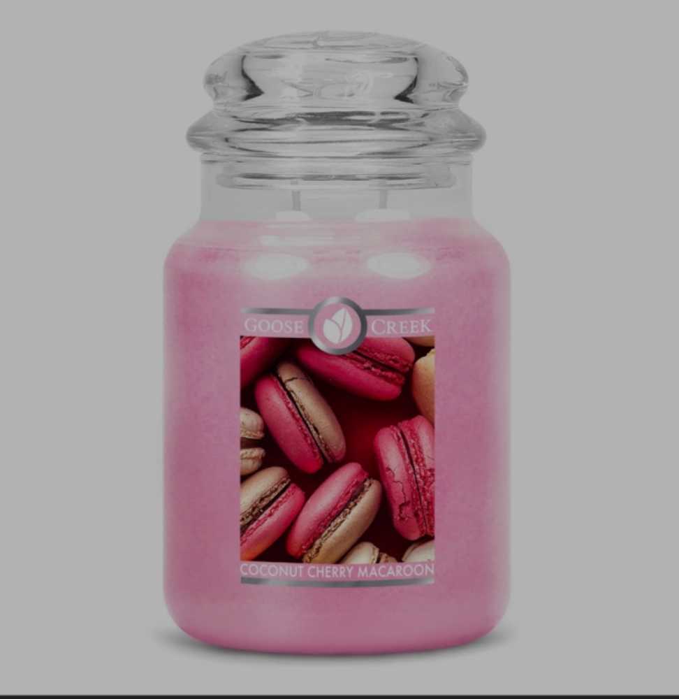 CANDLE: Easter Goosecreek Coconut Cherry Macaroon - Goose Creek Candle (Easter Candles) action figure collectible [Barcode 814630023861] - Main Image 3