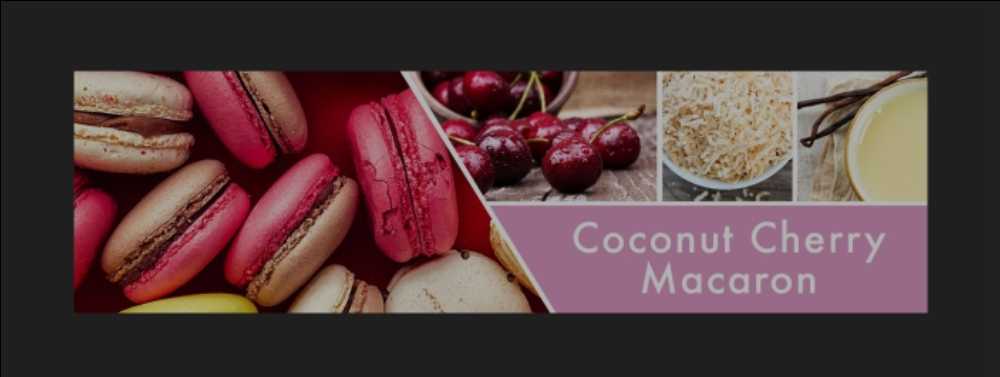 CANDLE: Easter Goosecreek Coconut Cherry Macaroon - Goose Creek Candle (Easter Candles) action figure collectible [Barcode 814630023861] - Main Image 4