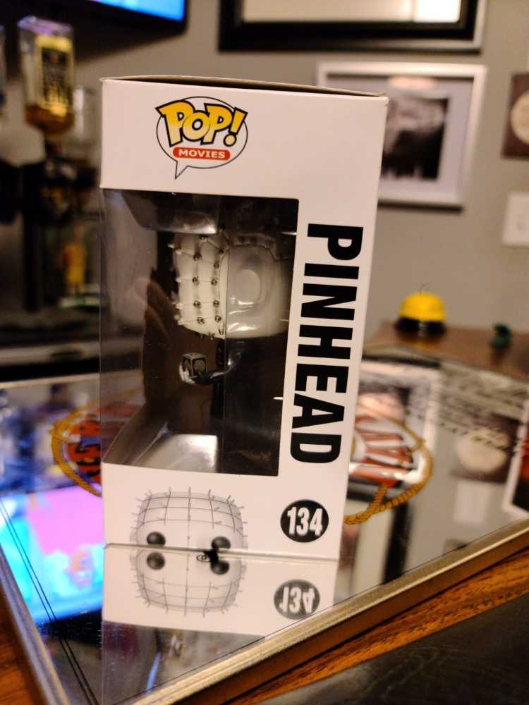 Funko Pop Movies 134 Hellraiser Pinhead Signed - Funko (Horror) action figure collectible [Barcode 5117206478870] - Main Image 4