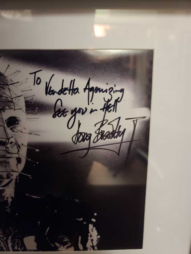Doug Bradley Hellraiser Signed 8x10 Print  (Horror) action figure collectible - Main Image 2