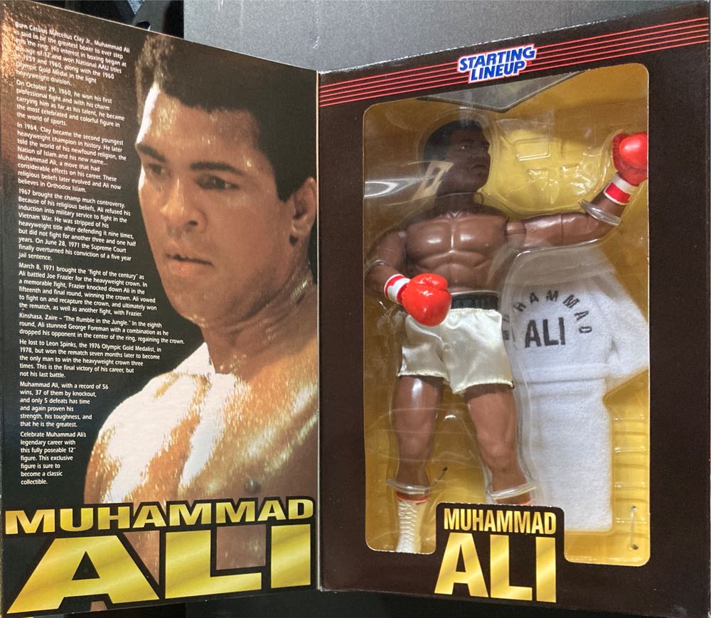 Muhammad Ali - STARTING LINEUP action figure collectible [Barcode 076281279695] - Main Image 3