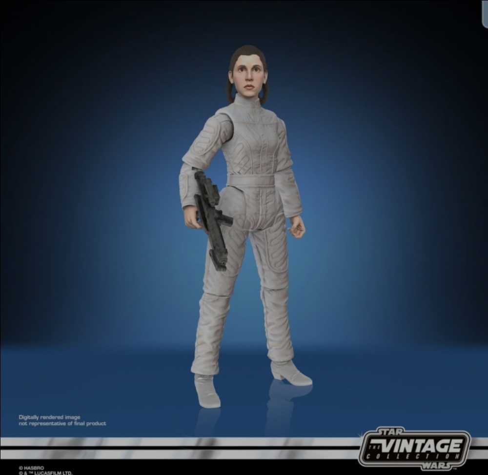 Star Wars : The Vintage Collection - Princess Leia (Bespin Escape) - Hasbro (Star Wars: The Empire Strikes Back VC187) action figure collectible [Barcode 5010993834341] - Main Image 3
