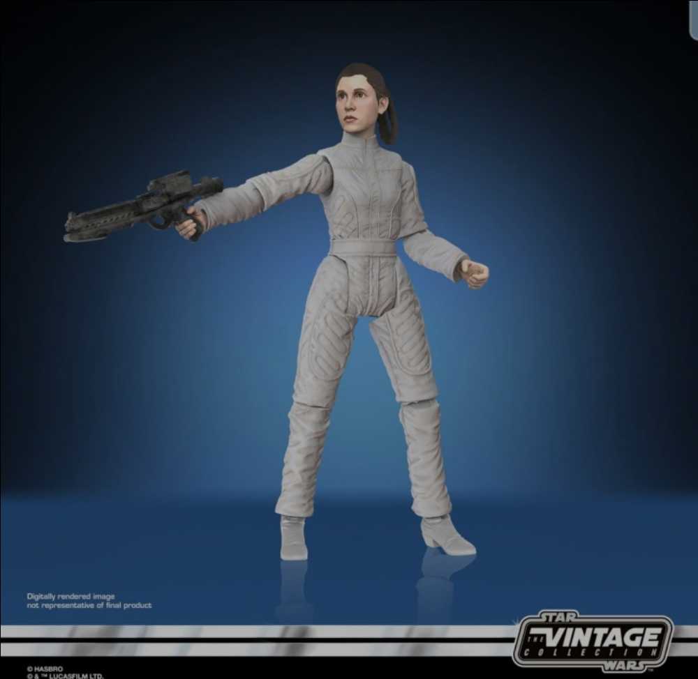 Star Wars : The Vintage Collection - Princess Leia (Bespin Escape) - Hasbro (Star Wars: The Empire Strikes Back VC187) action figure collectible [Barcode 5010993834341] - Main Image 4