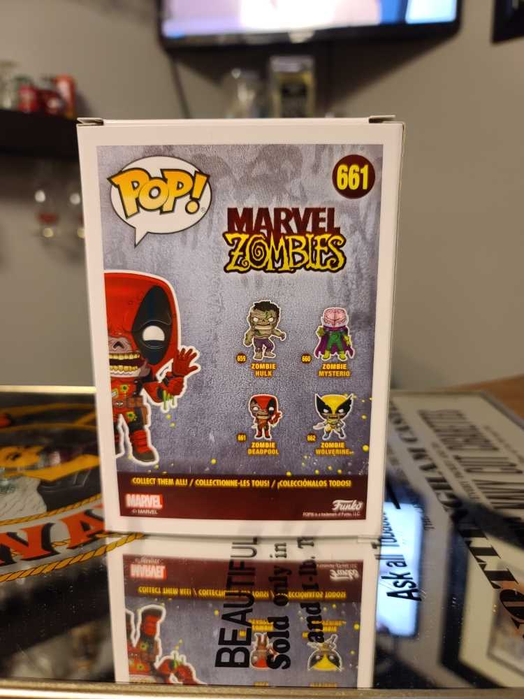 Funko Pop Marvel Zombies 661 Deadpool - Funko (Pop Culture) action figure collectible - Main Image 3