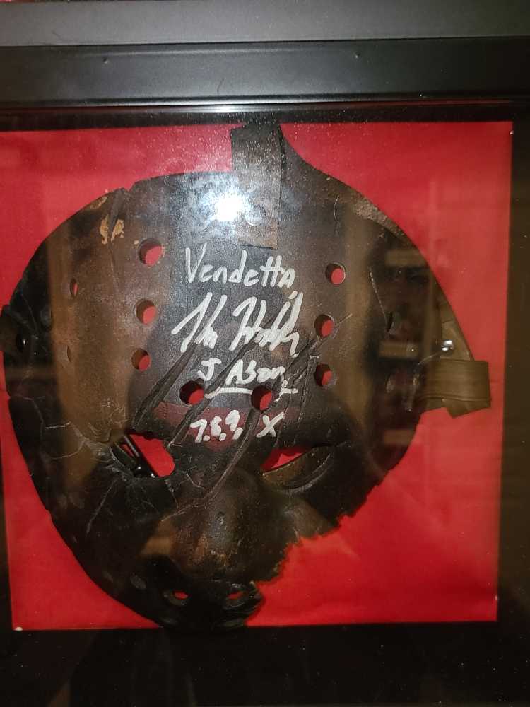 Ravenous FX Tom Savini Jason Mask Signed - Ravenous FX (Horror) action figure collectible - Main Image 2