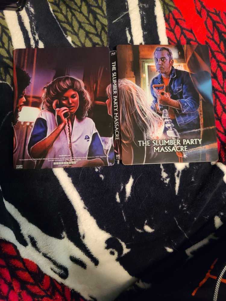 Scream Factory The Slumber Party Massacre Steelbook - Scream Factory (Horror) action figure collectible - Main Image 4