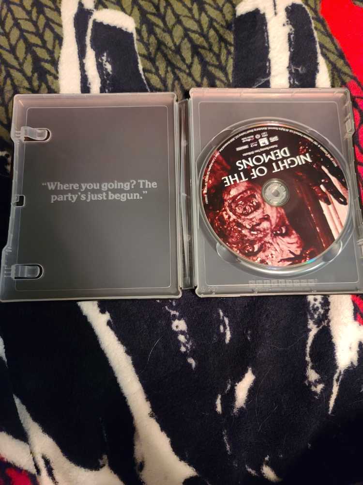 Scream Factory Night of The Demons Steelbook - Scream Factory (Horror) action figure collectible - Main Image 2