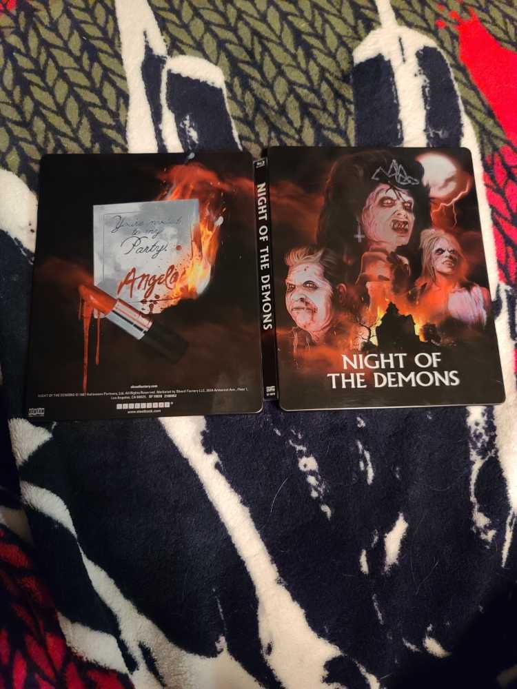 Scream Factory Night of The Demons Steelbook - Scream Factory (Horror) action figure collectible - Main Image 4