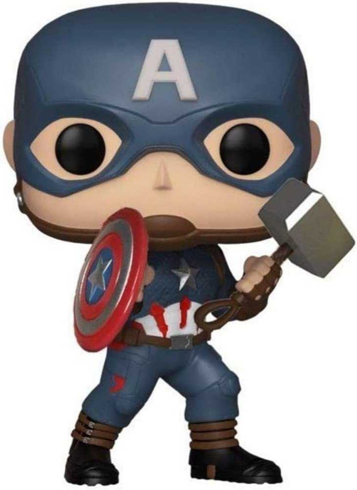 Funko POP!#481 Captain America - Funko (Avengers: Endgame) action figure collectible [Barcode 889698385893] - Main Image 3