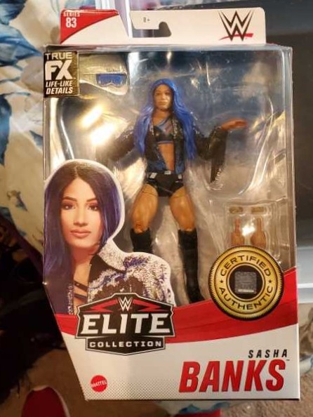 Sasha Banks Elite 83 - Mattel (WWE Elite Collection - Series 83) action figure collectible [Barcode 887961921939] - Main Image 2