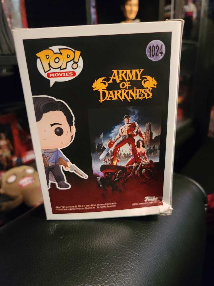 Funko POP Movies 1024 Ash Williams Signed - Funko (Horror) action figure collectible - Main Image 3